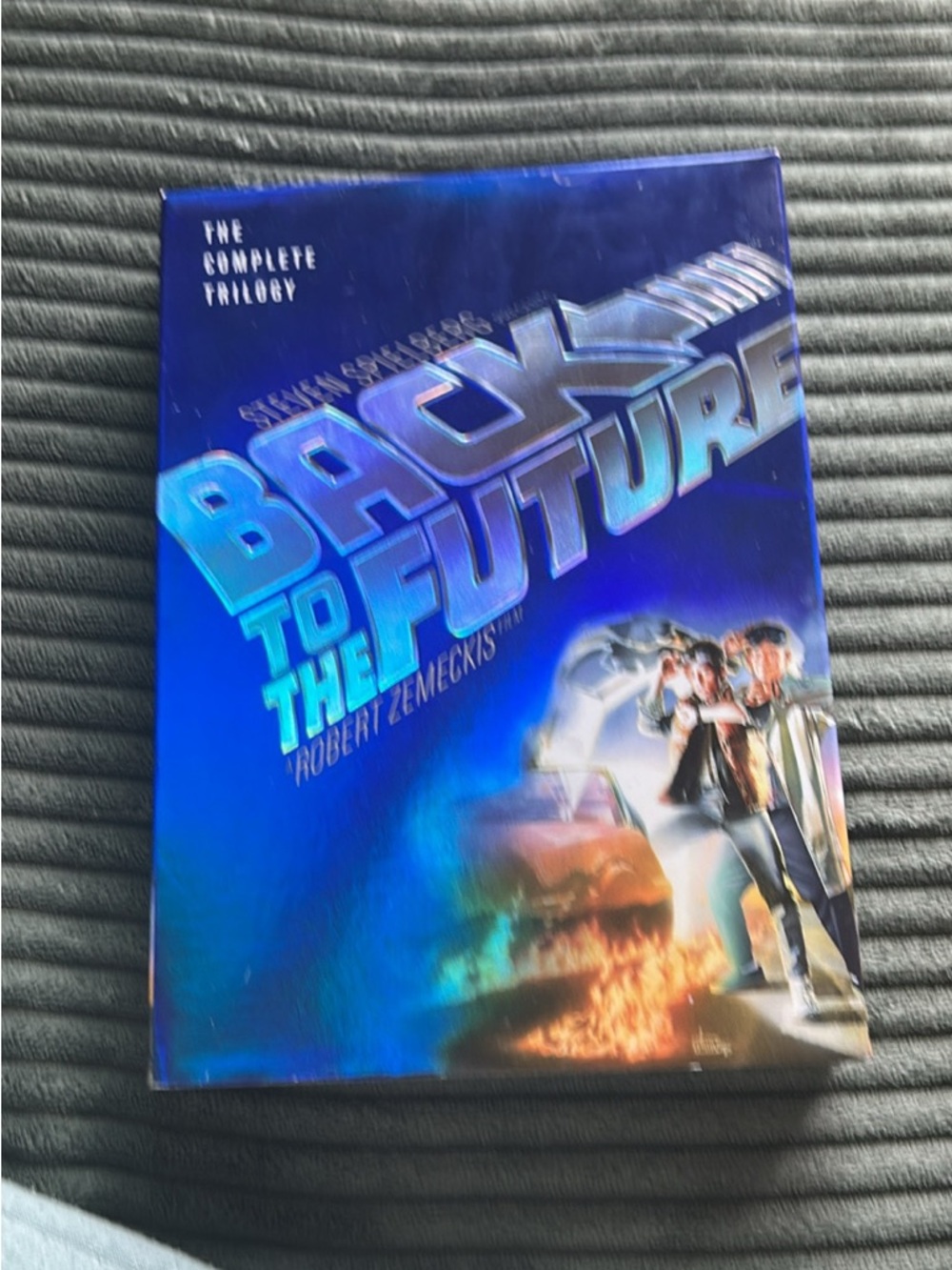 Back to the Future - The Complete Trilogy Box Set (Blue Holographic Cover)